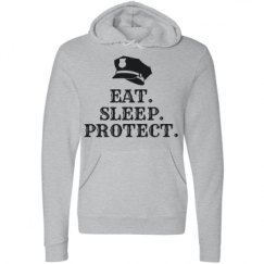 Unisex Fleece Pullover Midweight Hoodie