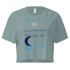 Ladies Festival Cali Crop Top Tee