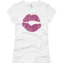 Ladies Slim Fit Basic Promo Jersey Tee