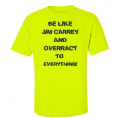 Unisex Ultra Cotton Safety Neon Crewneck Tee