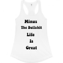 Ladies Slim Fit Racerback Tank Top
