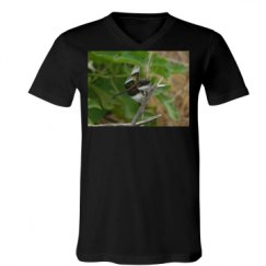 Unisex V-Neck Jersey Tee