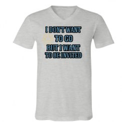 Unisex V-Neck Jersey Tee