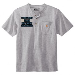 Unisex Carhartt Henley Tee 