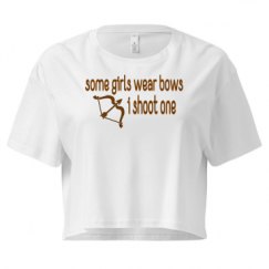 Ladies Festival Cali Crop Top Tee