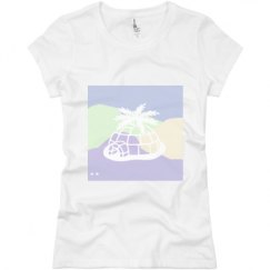 Ladies Slim Fit Basic Promo Jersey Tee