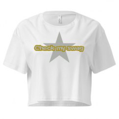 Ladies Festival Cali Crop Top Tee