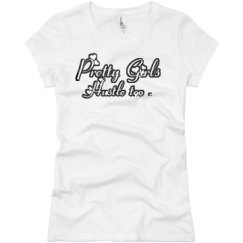 Ladies Slim Fit Basic Promo Jersey Tee