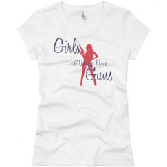 Ladies Slim Fit Basic Promo Jersey Tee