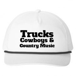 Snapback Five-Panel Rope Hat