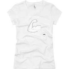Ladies Slim Fit Basic Promo Jersey Tee