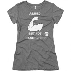 Ladies Slim Fit Super Soft Triblend Tee