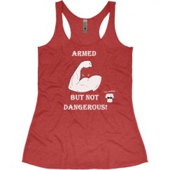 Ladies Slim Fit Super Soft Racerback Triblend Tank