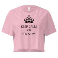 Ladies Festival Cali Crop Top Tee