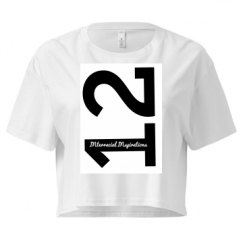 Ladies Festival Cali Crop Top Tee