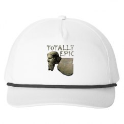 Snapback Five-Panel Rope Hat