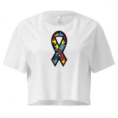 Ladies Festival Cali Crop Top Tee