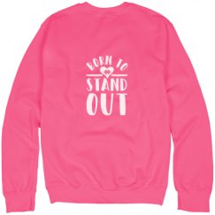 Unisex Neon Crewneck Sweatshirt