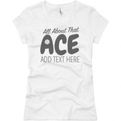 Ladies Slim Fit Basic Promo Jersey Tee