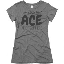 Ladies Slim Fit Super Soft Triblend Tee