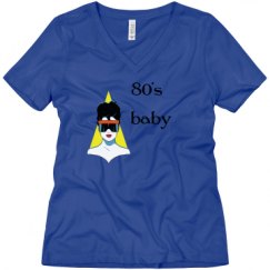 Ladies Relaxed Fit V-Neck Tee