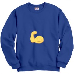 Unisex Film and Foil Crewneck Sweatshirt