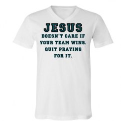 Unisex V-Neck Jersey Tee