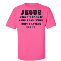 Unisex Ultra Cotton Safety Neon Crewneck Tee