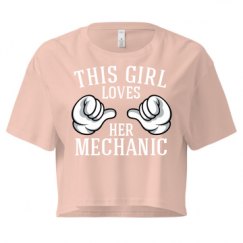 Ladies Festival Cali Crop Top Tee