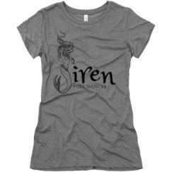 Ladies Slim Fit Super Soft Triblend Tee