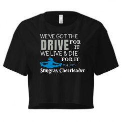 Ladies Festival Cali Crop Top Tee