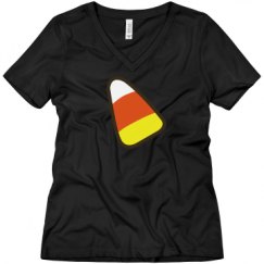 Ladies Relaxed Fit V-Neck Tee