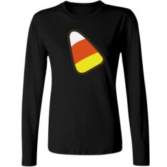 Ladies Relaxed Fit Basic Long Sleeve Tee