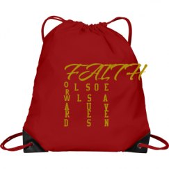 Port & Company Drawstring Cinch Bag