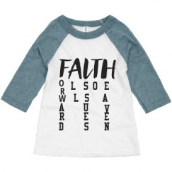 Toddler 3/4 Sleeve Raglan Tee