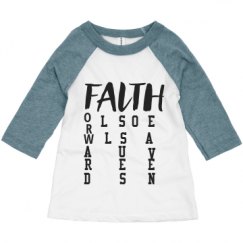 Toddler 3/4 Sleeve Raglan Tee