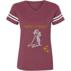 Ladies Relaxed Fit Vintage Sports Tee