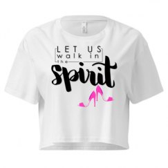 Ladies Festival Cali Crop Top Tee