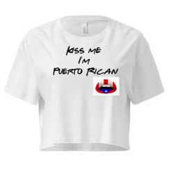 Ladies Festival Cali Crop Top Tee