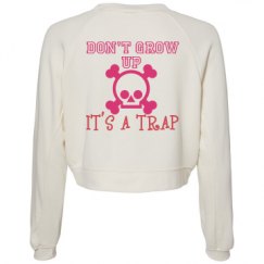 Women's Raglan Pullover Fleece