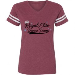 Ladies Relaxed Fit Vintage Sports Tee