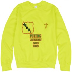 Unisex Neon Crewneck Sweatshirt