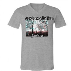 Unisex V-Neck Jersey Tee