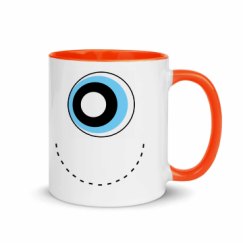 11oz Ceramic Mug with Color Inside