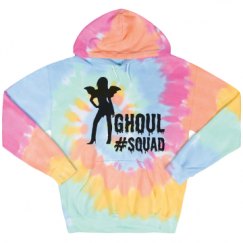 Unisex Tie-Dye Fleece Hoodie