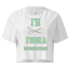 Ladies Festival Cali Crop Top Tee