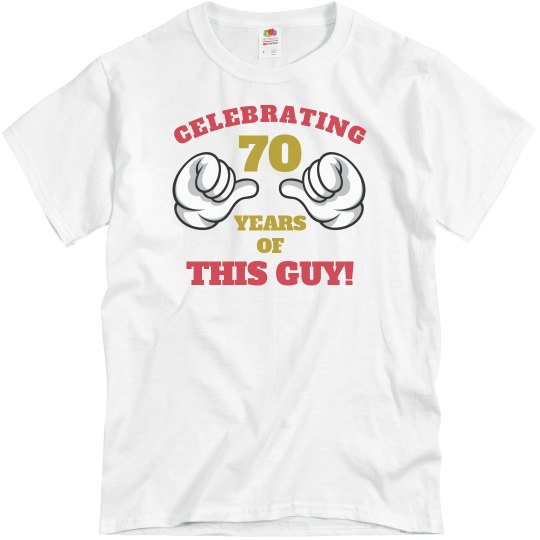 70 years of this guy