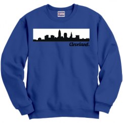 Unisex Film and Foil Crewneck Sweatshirt