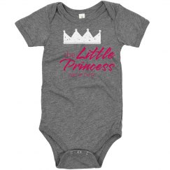 Custom Little Princess Baby Shower Onesie
