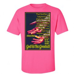 Unisex Ultra Cotton Safety Neon Crewneck Tee